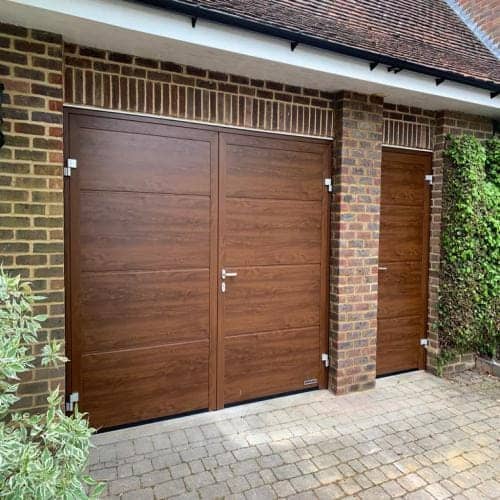Side Hinged Garage Doors 15