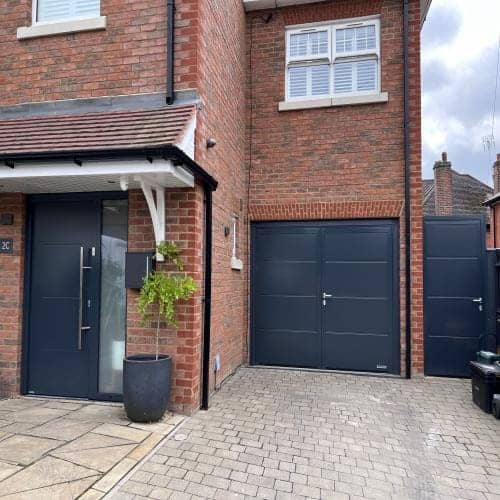 Side Hinged Garage Doors 19